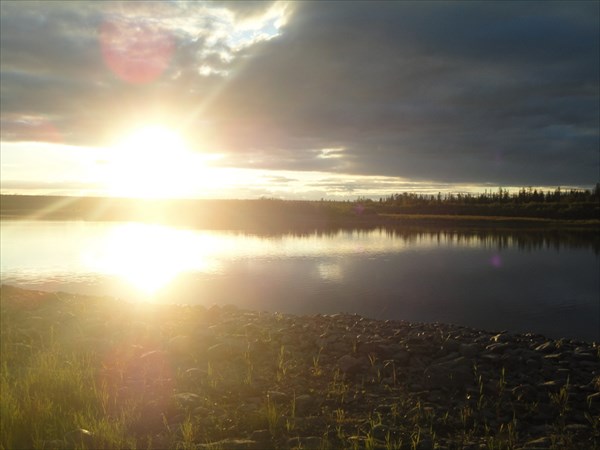 217_Закатное солнце на Соби